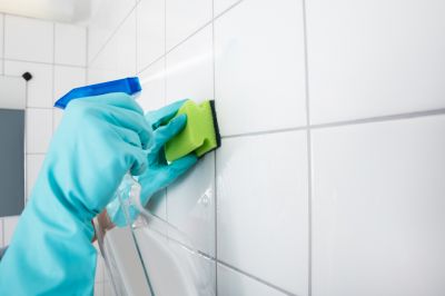 Shower Tile Cleaning
