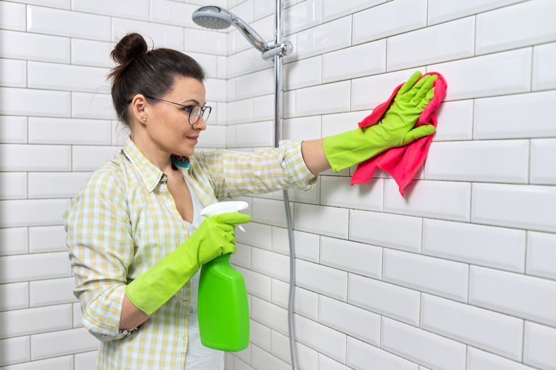 Shower Tile Cleaning